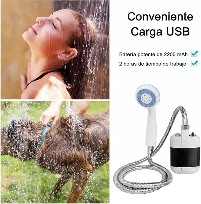 Portable Rechargeable Camping Shower