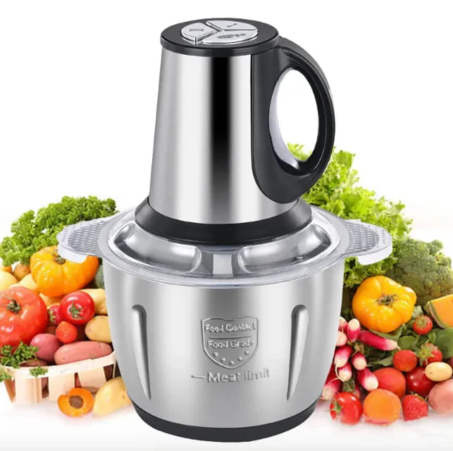 3L Electric Meat & Vegetable Chopper - Imported Quality