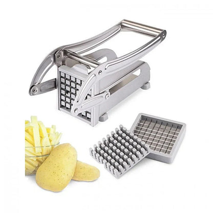 2-in-1  Stainless Steel French Fry & Vegetable Cutter