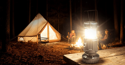 3 IN 1 PORTABLE SOLAR LATERN + FAN + POWER BANK