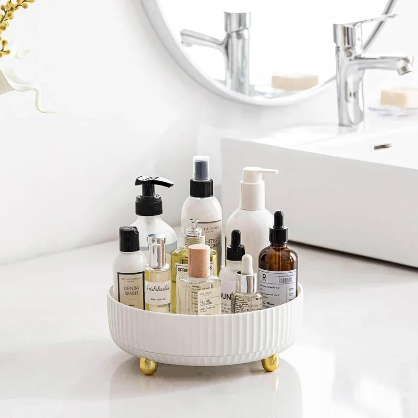360° Rotating Makeup Organizer