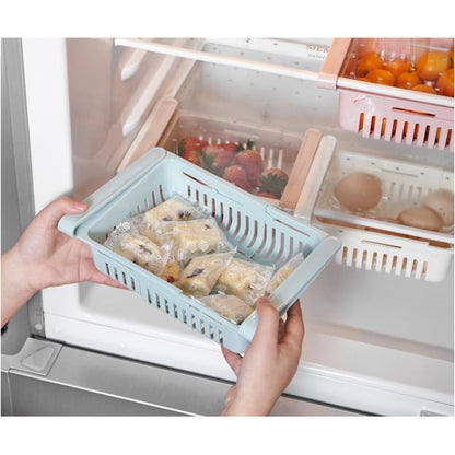 Adjustable Fridge Storage Basket (pack of 2)