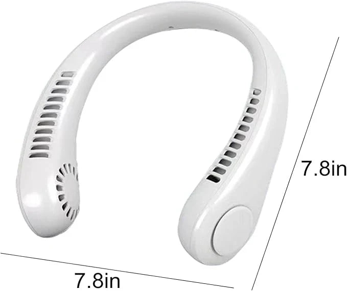 Portable Bladeless Hanging Neck Fan - (IMPORTED)