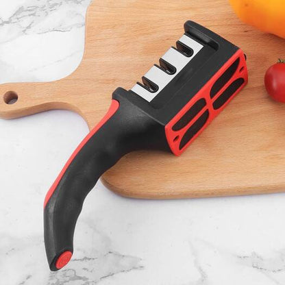 3-Stage Knife Sharpener – Repair, Sharpen & Polish