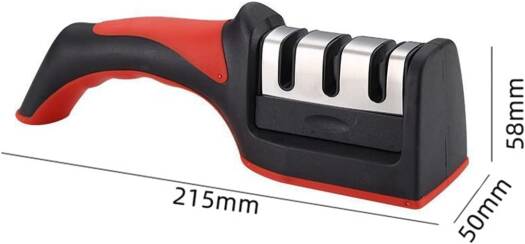 3-Stage Knife Sharpener – Repair, Sharpen & Polish