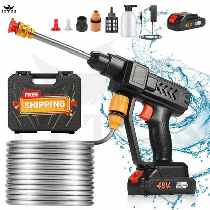 Portable High-Pressure Washer Gun (Premium Quality)