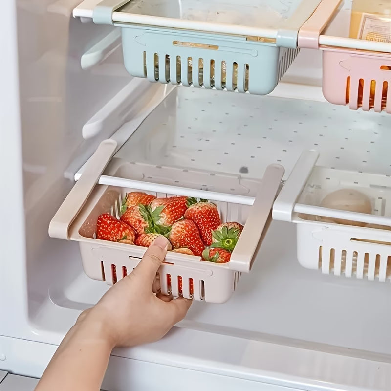 Adjustable Fridge Storage Basket (pack of 2)