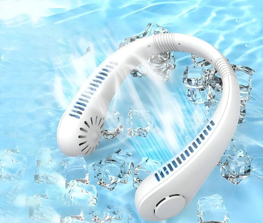 Portable Bladeless Hanging Neck Fan - (IMPORTED)