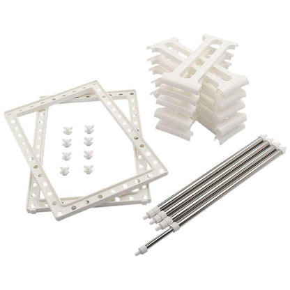 Stainless Steel Storage Organizer Adjustable Kitchen Rack Holder