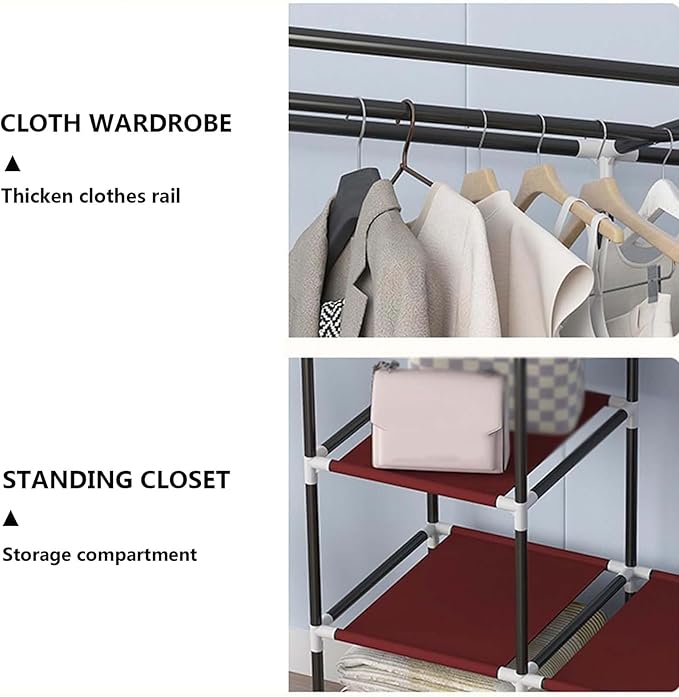Premium Portable Clothes Wardrobe Closet
