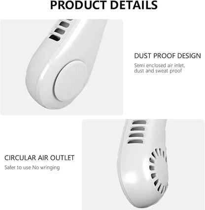 Portable Bladeless Hanging Neck Fan - (IMPORTED)