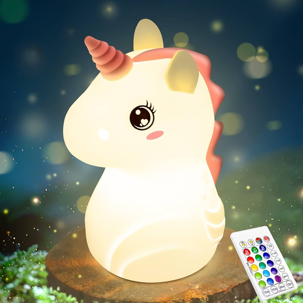Silicone Animal Night Lamp– Touch & Dimmable LED Light
