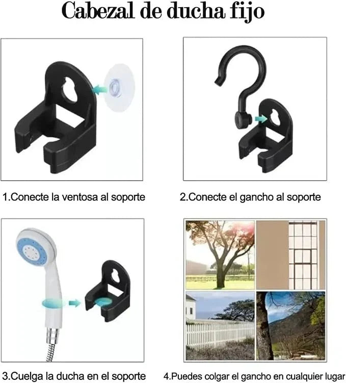 Portable Rechargeable Camping Shower