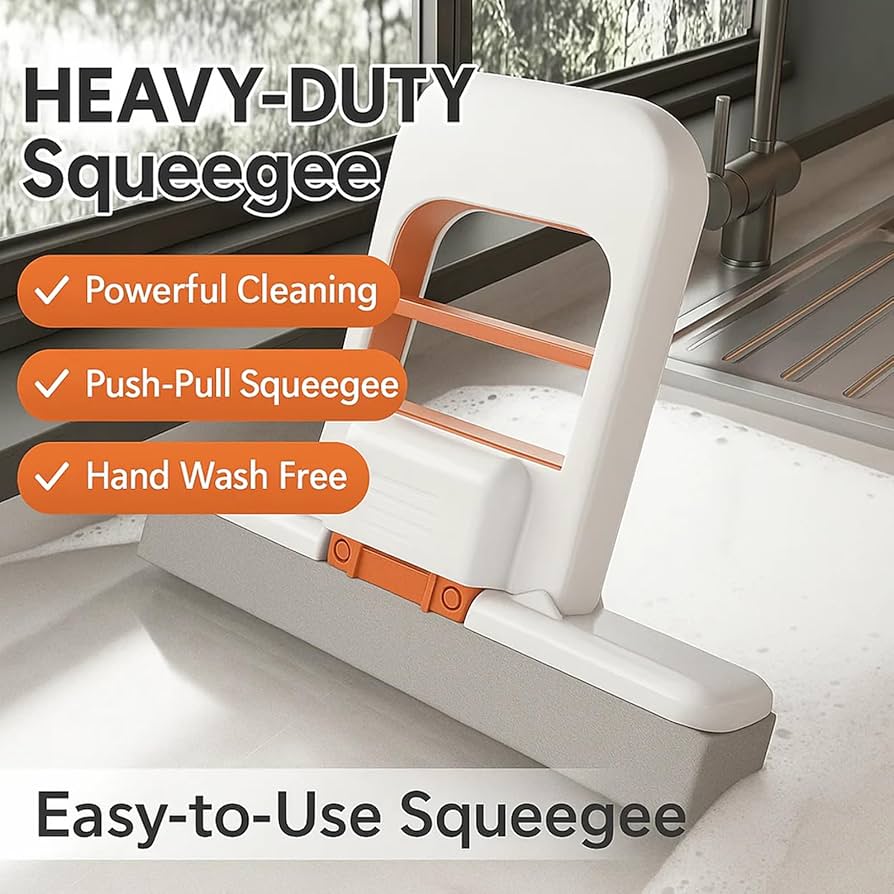 Foldable Mini Mop |Self‑Squeezing Mop