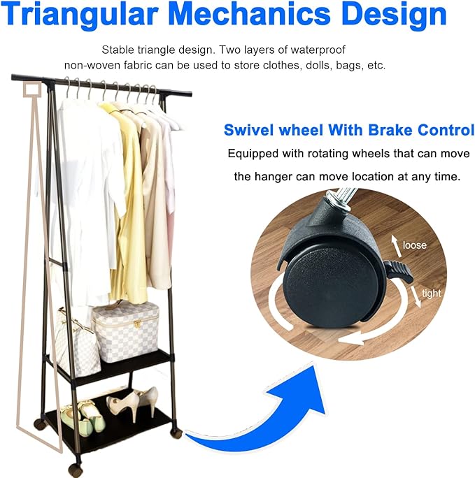 Multifunctional Triangle Cloth Rack
