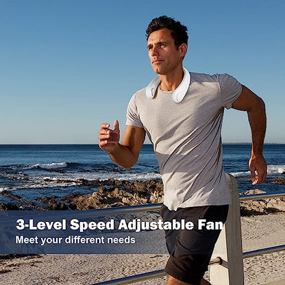 Portable Bladeless Hanging Neck Fan - (IMPORTED)