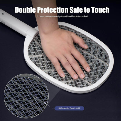 2-in-1 Electric Bug Zapper Racket