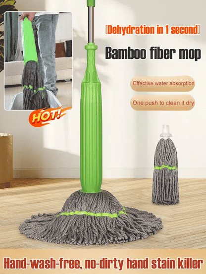 Self-Squeezing Premium Microfiber Floor Cleaning Mop – Durable & Easy to Use