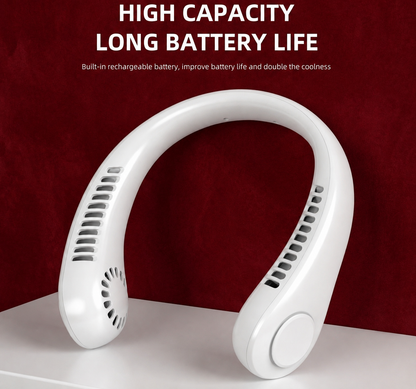 Portable Bladeless Hanging Neck Fan - (IMPORTED)