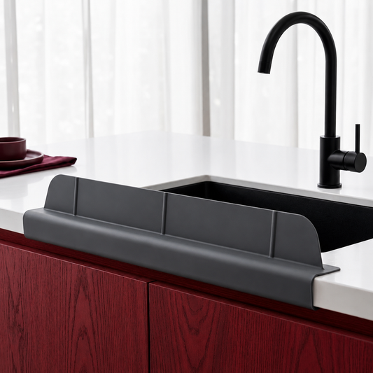 Kitchen Sink Splash Guard – Extra Wide Water Protection