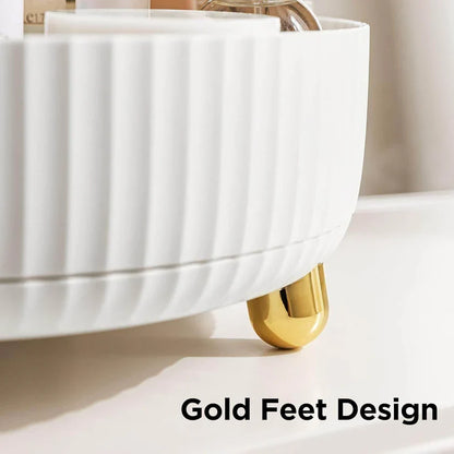 360° Rotating Makeup Organizer