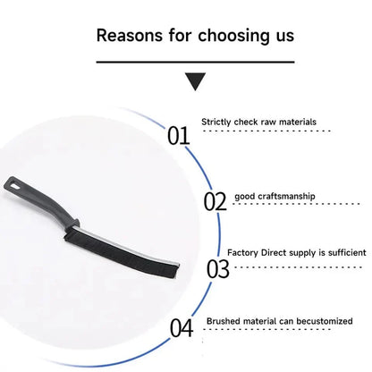 Hard Bristled Crevice Cleaning Brush