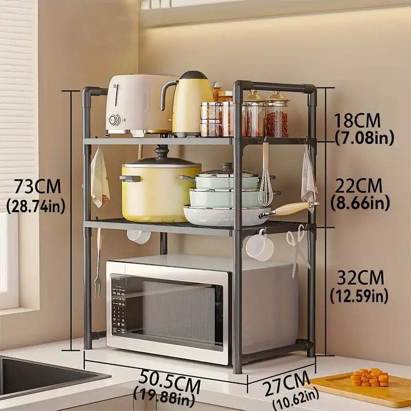 Kitchen Countertop Storage Rack