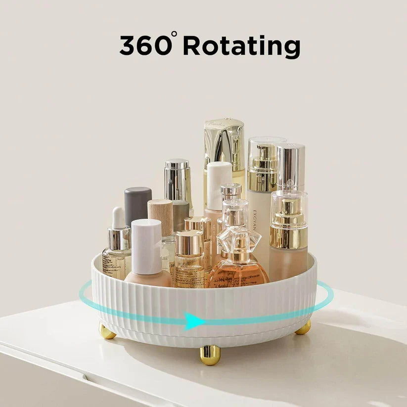 360° Rotating Makeup Organizer