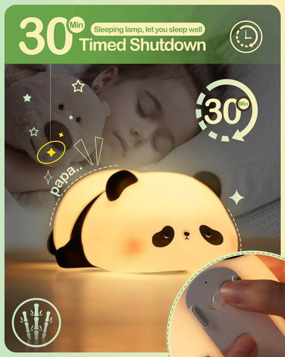 Silicone Animal Night Lamp– Touch & Dimmable LED Light