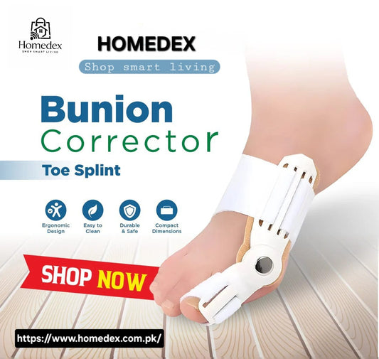 Pain Relief Bunion Toe Corrector - (IMPORTED W/O KNOB)
