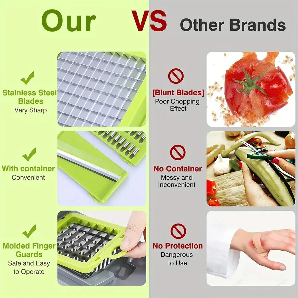 16 in 1 Multifunctional Vegetable Chopper
