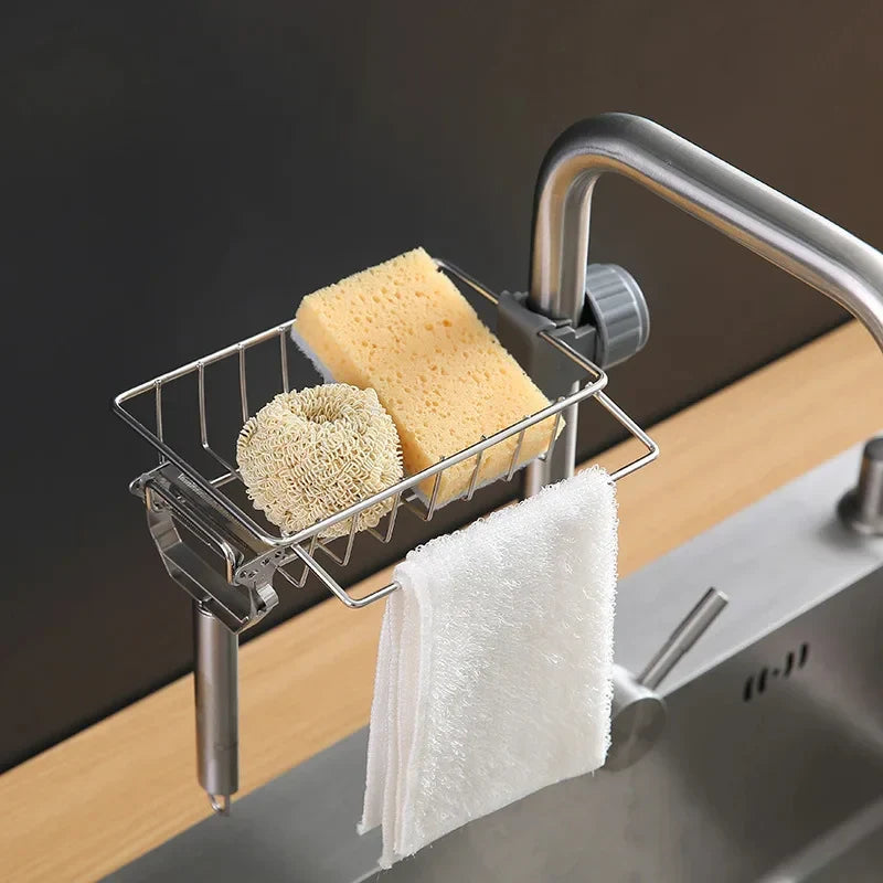 Sink Sponge Holder - Faucet Rack