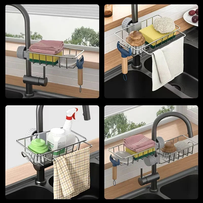 Sink Sponge Holder - Faucet Rack