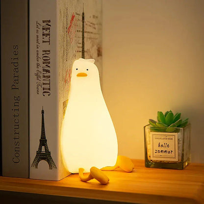 Silicone Animal Night Lamp– Touch & Dimmable LED Light