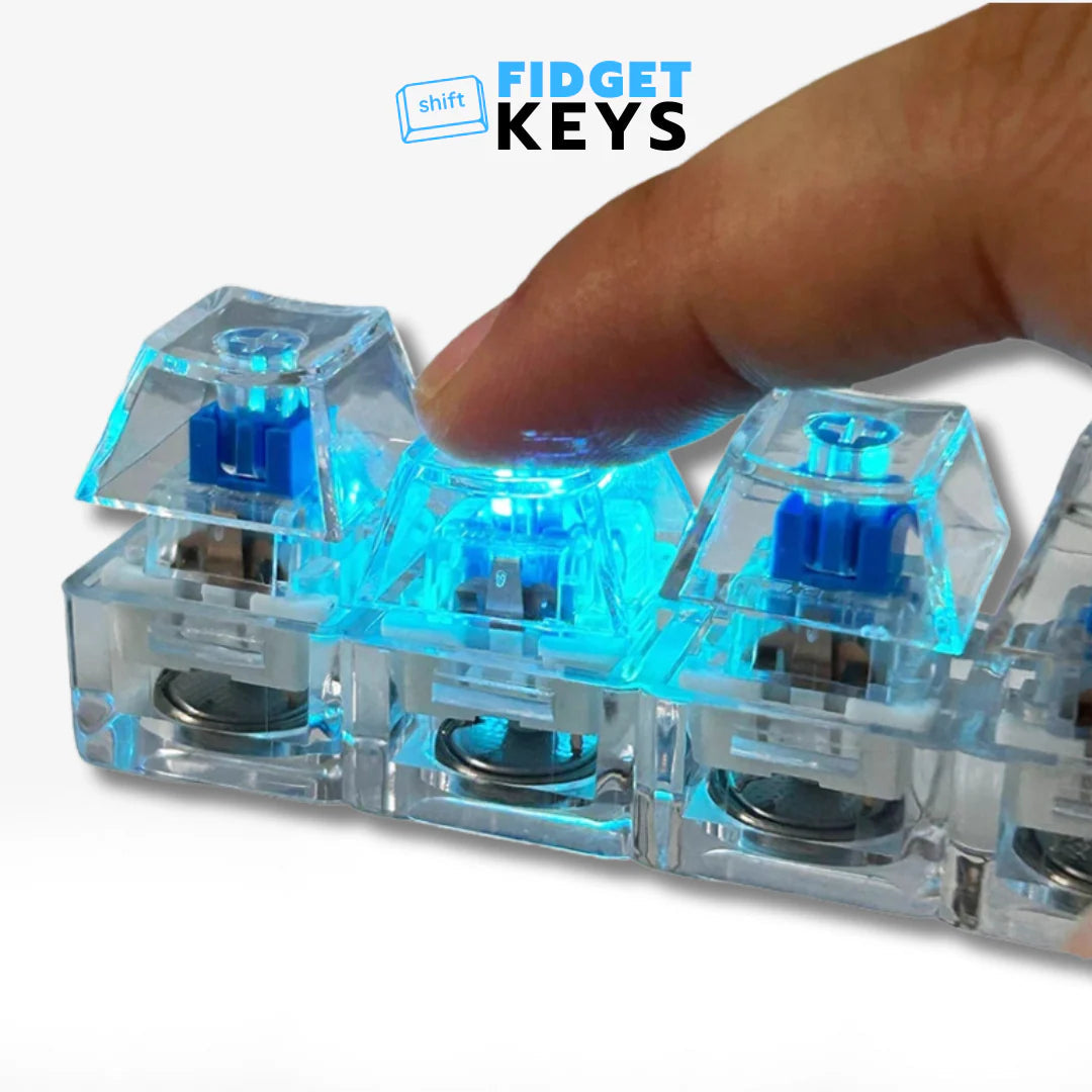 Mini Mechanical Keyboard Keychain