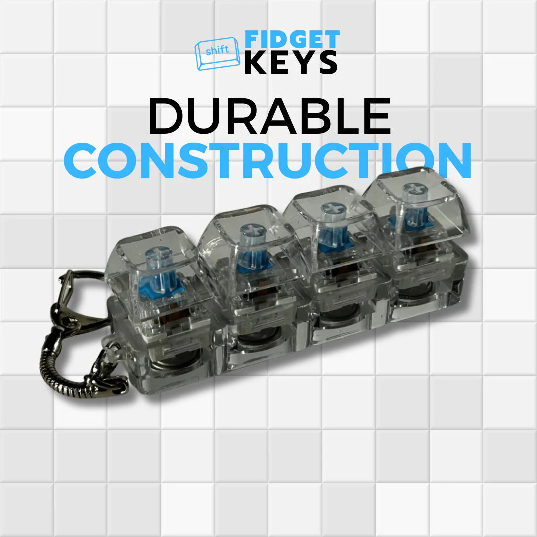Mini Mechanical Keyboard Keychain