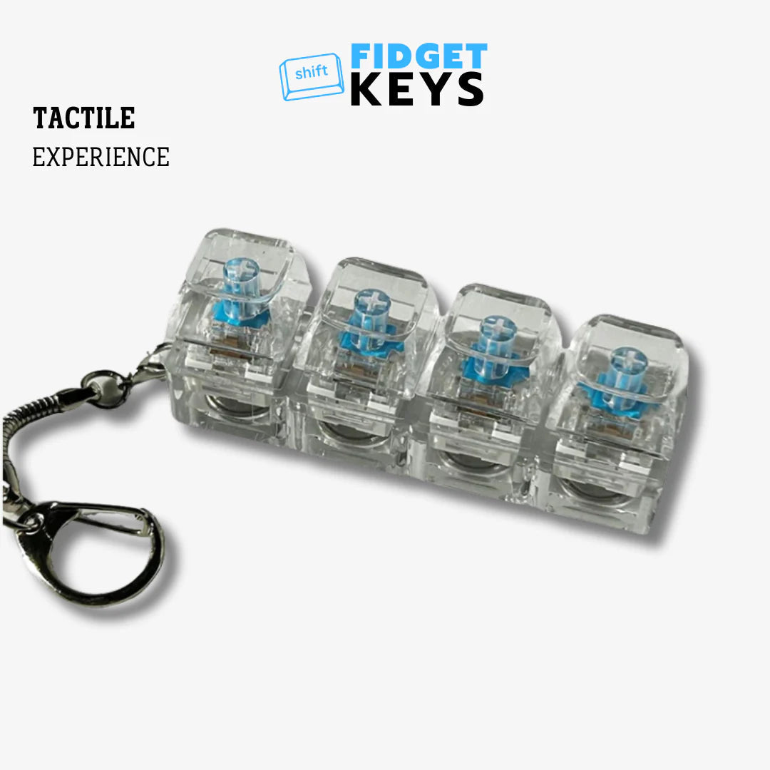 Mini Mechanical Keyboard Keychain