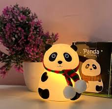 Silicone Animal Night Lamp– Touch & Dimmable LED Light