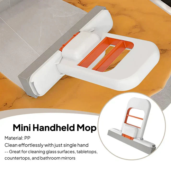 Foldable Mini Mop |Self‑Squeezing Mop