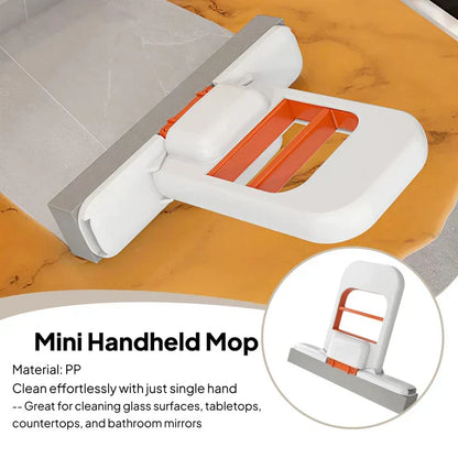 Foldable Mini Mop |Self‑Squeezing Mop