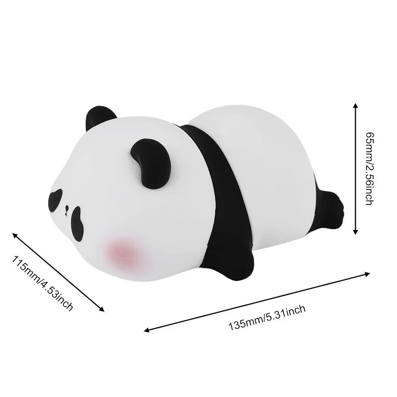 Silicone Animal Night Lamp– Touch & Dimmable LED Light