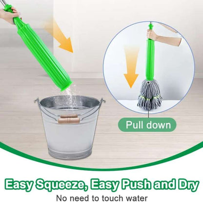 Self-Squeezing Premium Microfiber Floor Cleaning Mop – Durable & Easy to Use