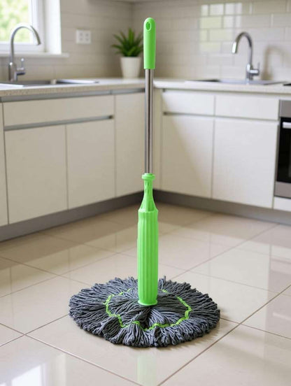 Self-Squeezing Premium Microfiber Floor Cleaning Mop – Durable & Easy to Use