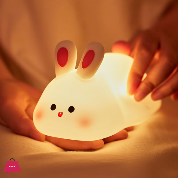 Silicone Animal Night Lamp– Touch & Dimmable LED Light
