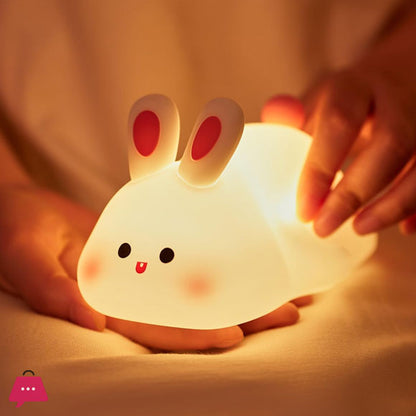 Silicone Animal Night Lamp– Touch & Dimmable LED Light