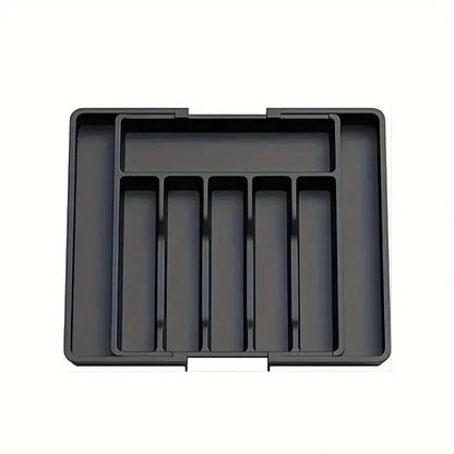 Extendable Kitchen Cutlery Storage Organizer