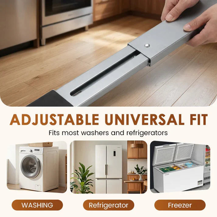 2 PC Heavy-Duty Adjustable Appliance Rollers