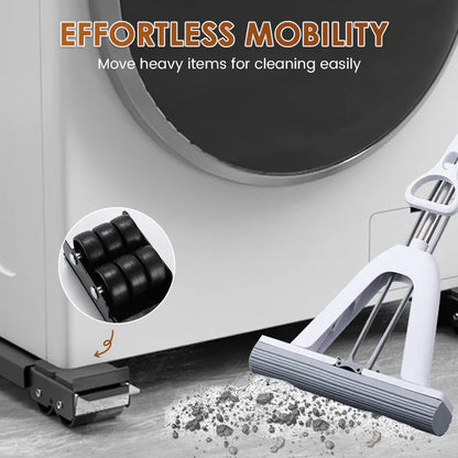 2 PC Heavy-Duty Adjustable Appliance Rollers