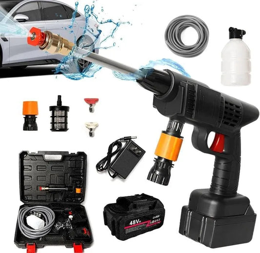 Portable High-Pressure Washer Gun (Premium Quality)